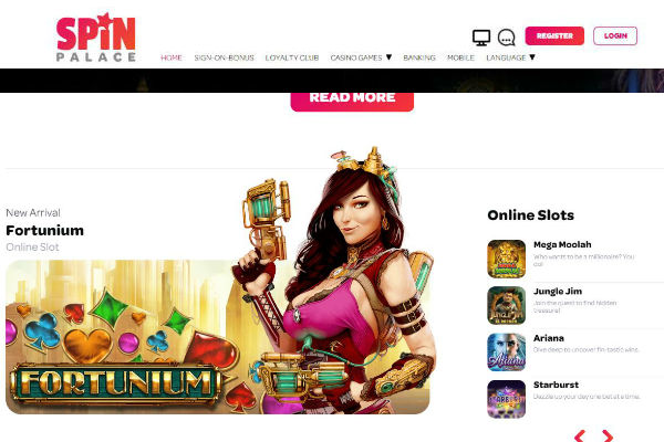 Play at Spin Casino Online