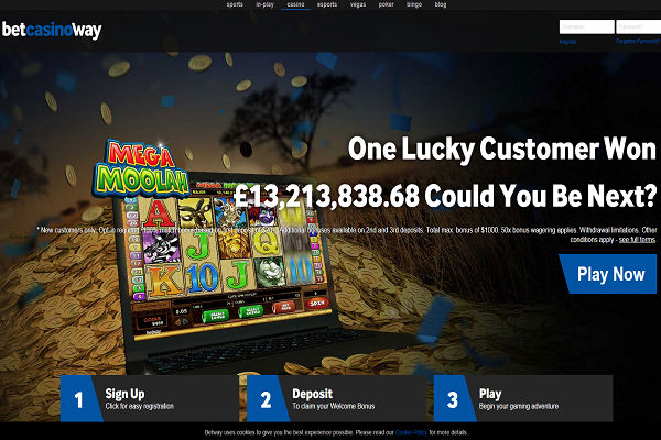 Play games at BetWay Casino Online