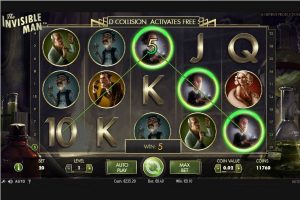 The Invisible Man Online Pokie