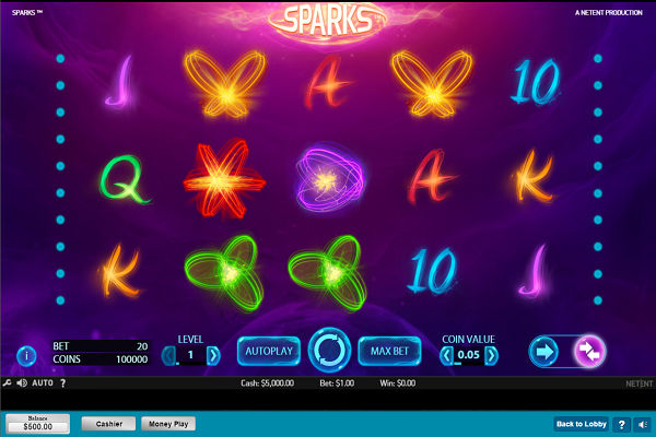 Sparks online Slots